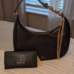 MK shoulder bag and matching wallet